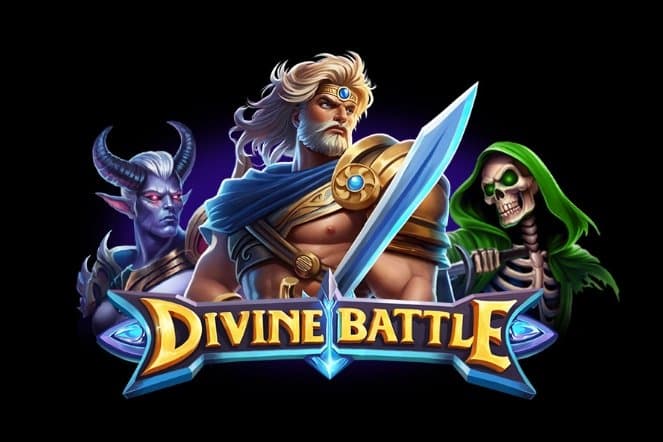 Divine Battle slot game by BGaming