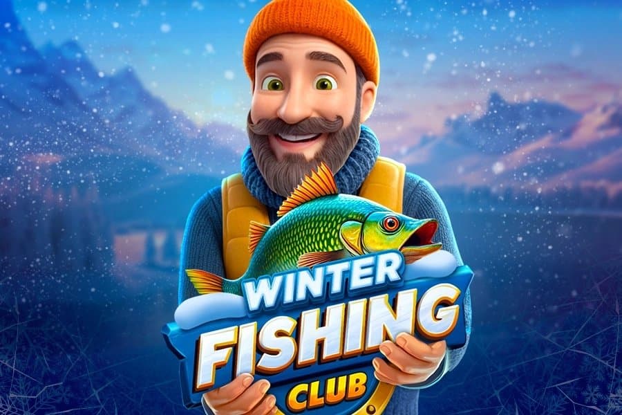 Winter Fishing Club slot game by BGaming