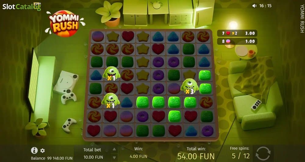 Yommi Rush slot game by BGaming