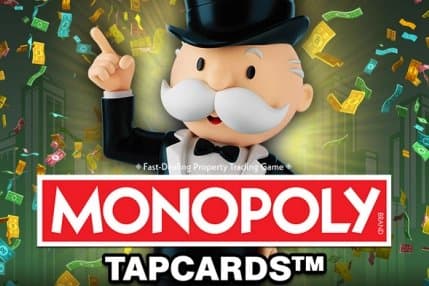 Monopoly Tapcards slot game by Big Time Gaming