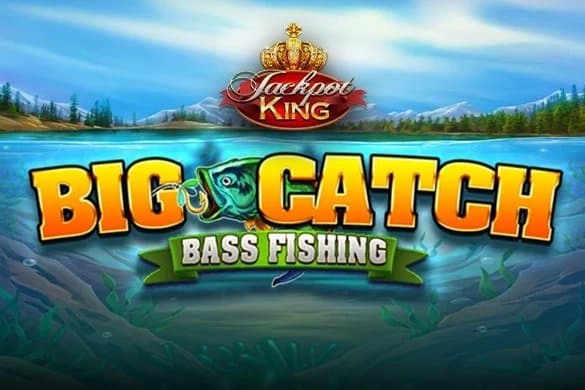 Big Catch Bass Fishing Jackpot King slot game by Blueprint Gaming