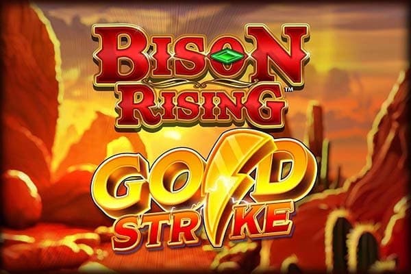 Bison Rising Gold Strike slot game by Blueprint Gaming