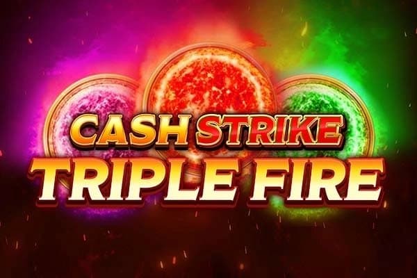 Cash Strike Triple Fire slot game by Blueprint Gaming