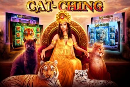 Cat-Ching slot game by Blueprint Gaming