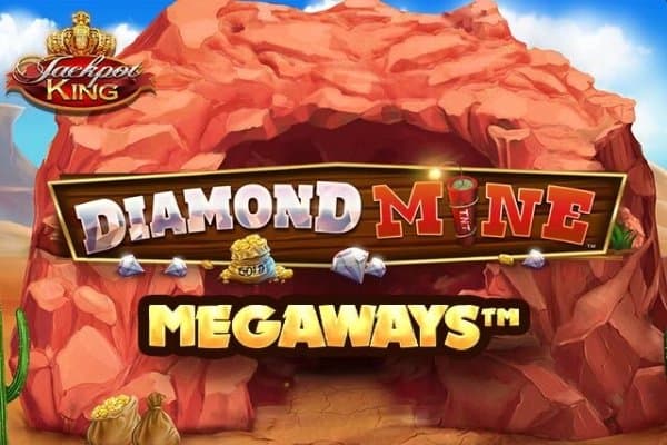 Diamond Mine Megaways Jackpot King slot game by Blueprint Gaming