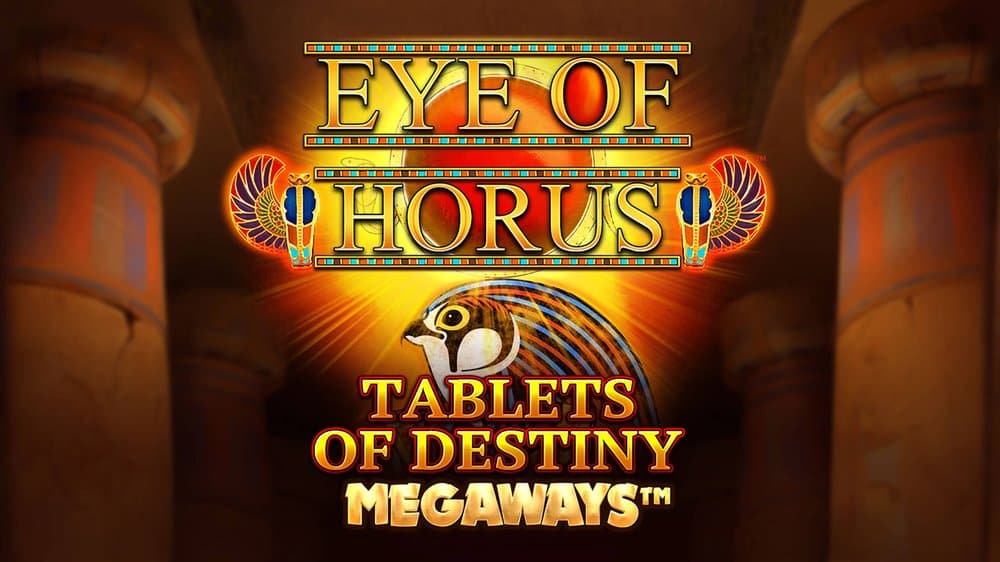 Eye of Horus Tablets of Destiny Megaways slot game by Blueprint Gaming
