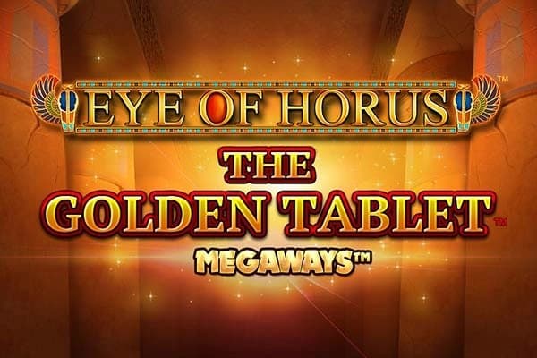 Eye of Horus The Golden Tablet Megaways slot game by Blueprint Gaming