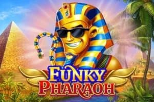 Funky Pharaoh Jackpot King slot game by Blueprint Gaming