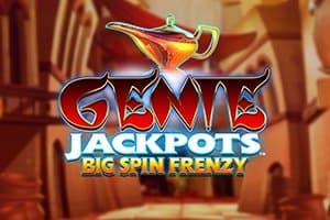 Genie Jackpots Big Spin Frenzy slot game by Blueprint Gaming