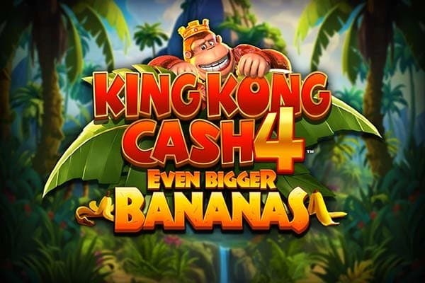 King Kong Cash Even Bigger Bananas 4 slot game by Blueprint Gaming