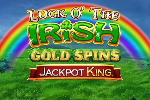 Luck O' The Irish Gold Spins Jackpot King slot game by Blueprint Gaming