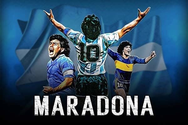Maradona slot game by Blueprint Gaming