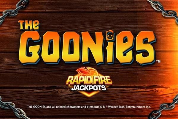 The Goonies Deluxe Rapid Fire Jackpots slot game by Blueprint Gaming