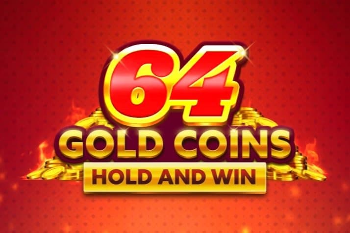64 Gold Coins Hold and Win slot game by Booming Games