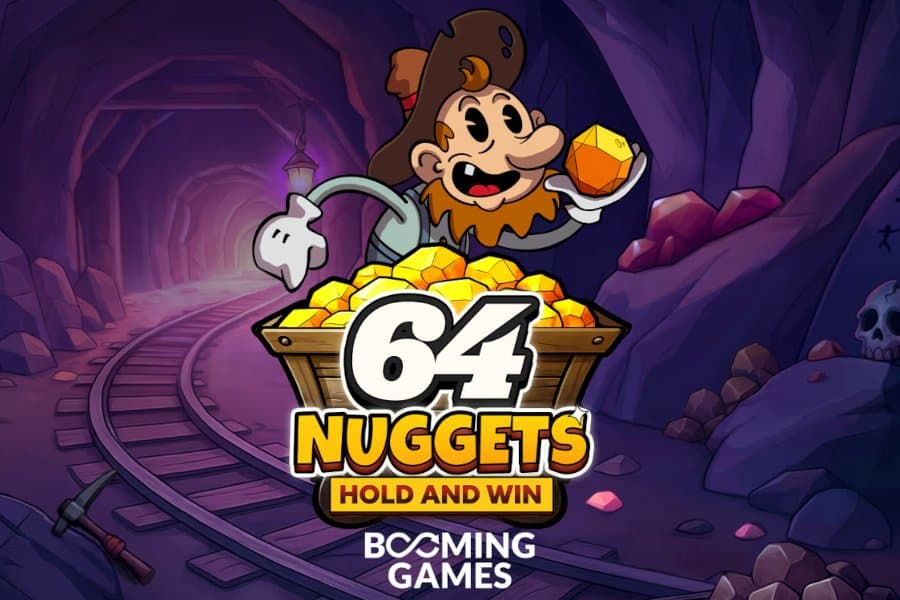 64 Nuggets Hold and Win slot game by Booming Games