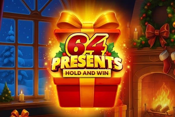 64 Presents Hold and Win slot game by Booming Games