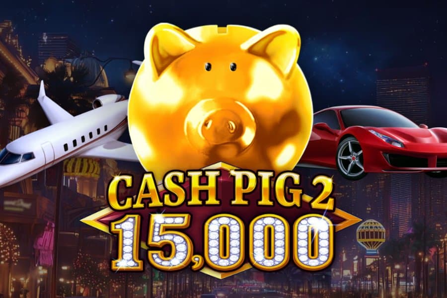 Cash Pig 2 15,000 slot game by Booming Games