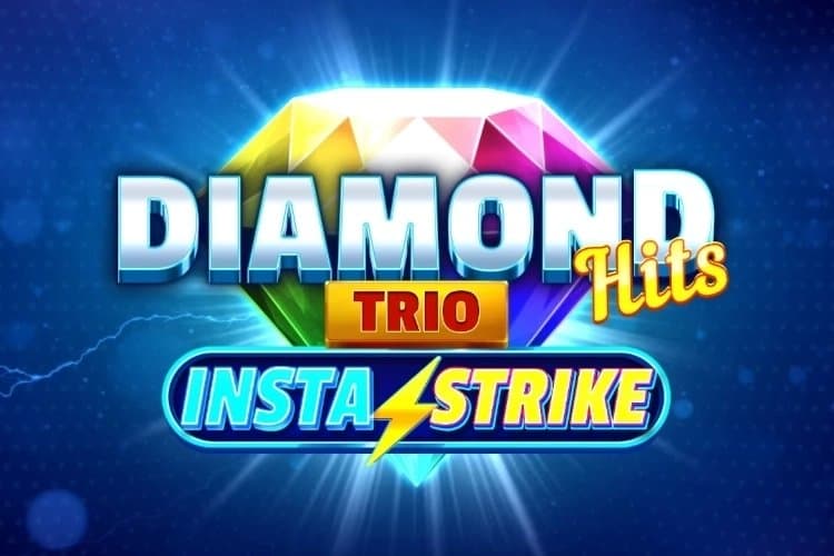 Diamond Hits Trio: InstaStrike slot game by Booming Games