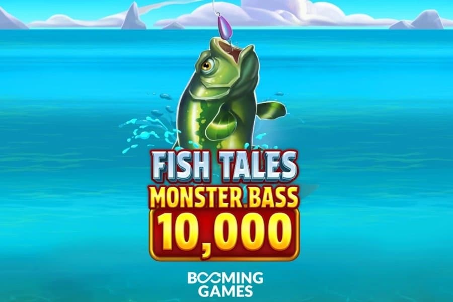 Fish Tales Monster Bass 10,000 slot game by Booming Games