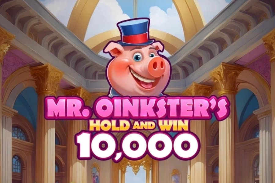 Mr. Oinkster's Hold and Win 10,000 slot game by Booming Games