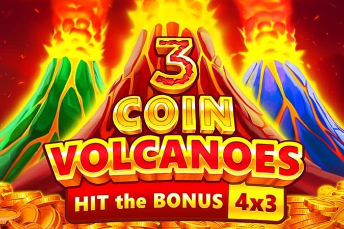 3 Coin Volcanoes slot game by Booongo