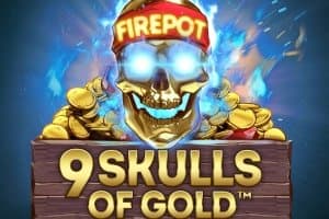 9 Skulls of Gold slot game by Buck Stakes Entertainment