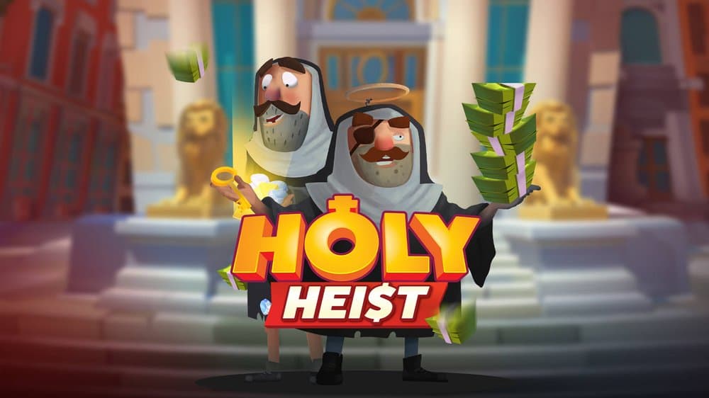 Holy Heist slot game by Bullshark Games