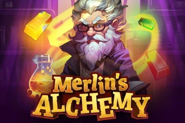 Merlin's Alchemy slot game by Bullshark Games