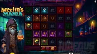 Merlin’s Mania slot game by Bullshark Games - reviewed by Amy W.