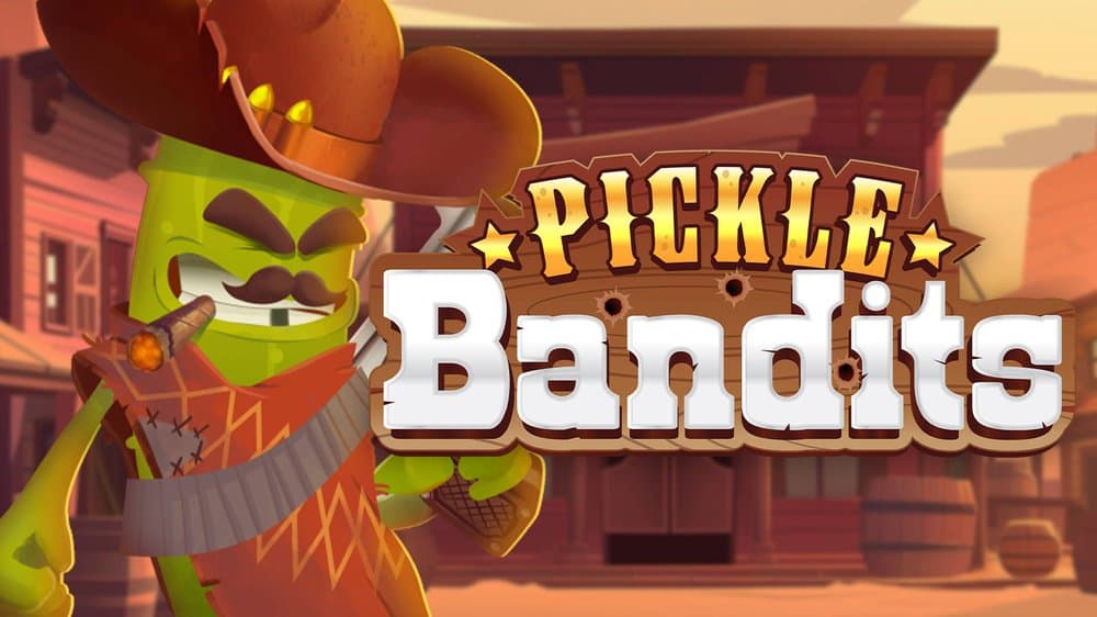 Pickle Bandits slot game by Bullshark Games