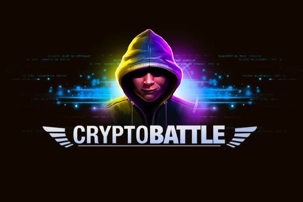 CryptoBattle slot game by Casini