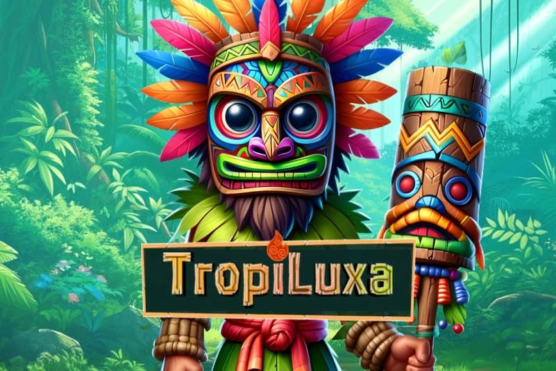 TropiLuxa slot game by Casini