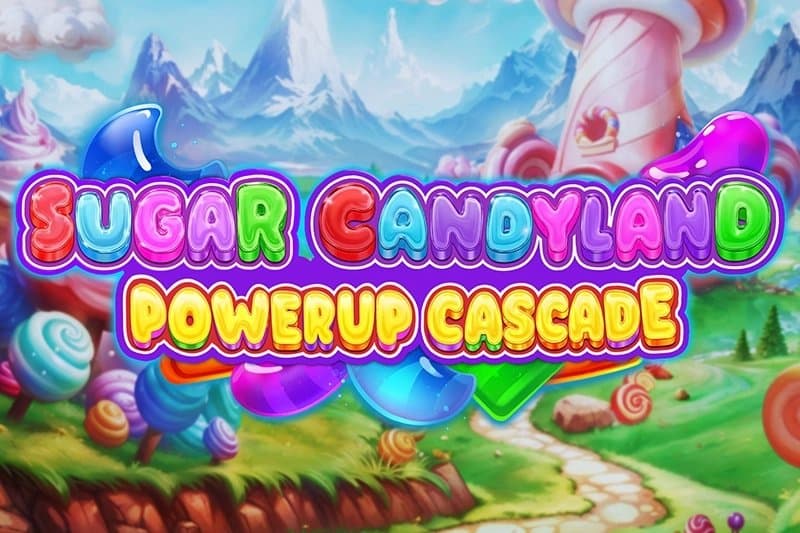 Sugar Candyland Powerup Cascade slot game by CasinoWebScripts