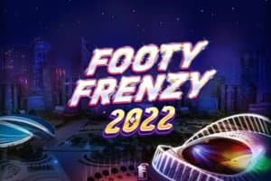 Footy Frenzy 2022 slot game by Cayetano Gaming