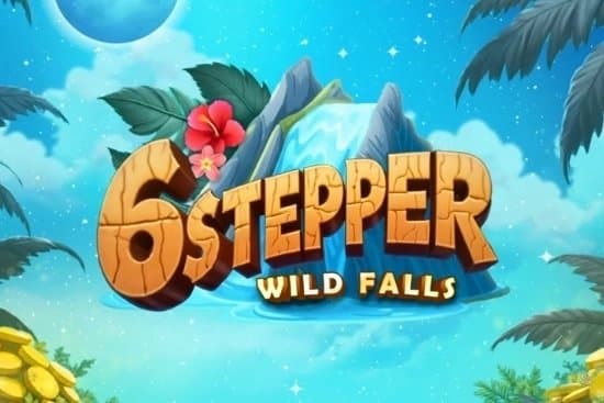 6 Stepper Wild Falls slot game by Cherry Play
