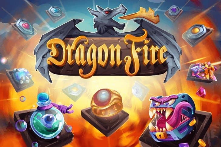 Dragon Fire slot game by Chilli Games