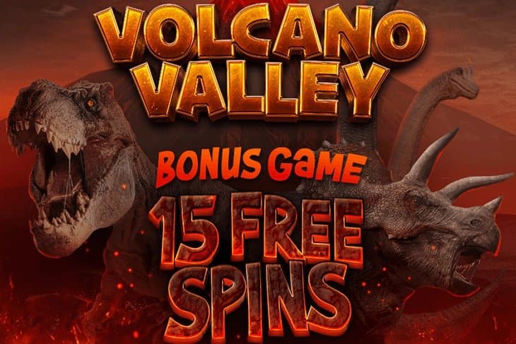 Volcano Valley slot game by Chilli Games