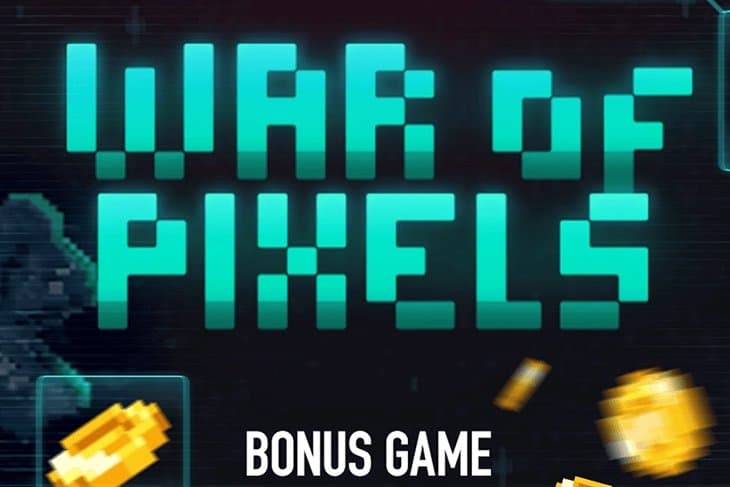 War of Pixels slot game by Chilli Games