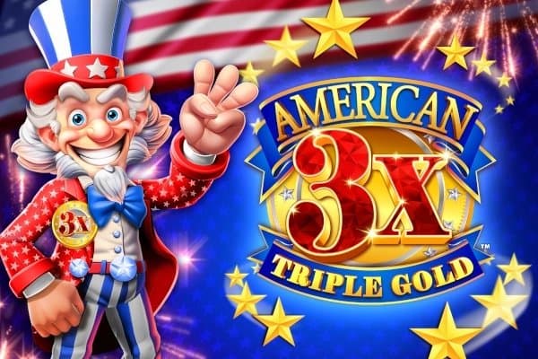 American Triple Gold slot game by Circular Arrow