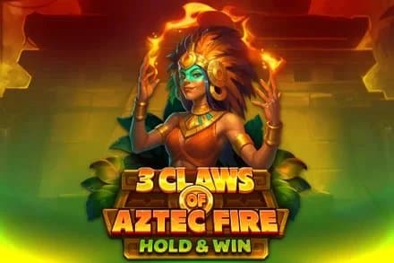 3 Claws of Aztec Fire: Hold & Win slot game by Clawbuster