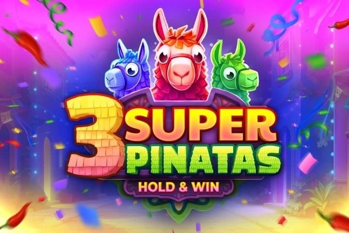 3 Super Pinatas slot game by Clawbuster