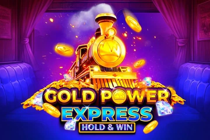 Gold Power Express slot game by Clawbuster