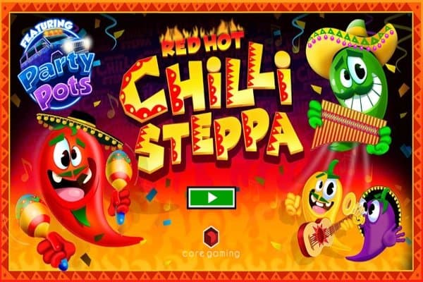 Red Hot Chilli Steppa slot game by Core Gaming