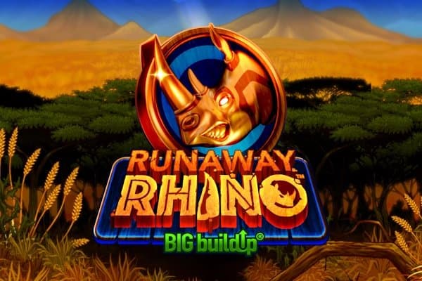 Runaway Rhino slot game by Crazy Tooth Studio