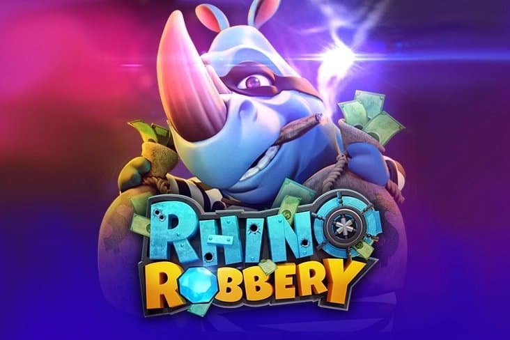 Rhino Robbery slot game by Croco Gaming