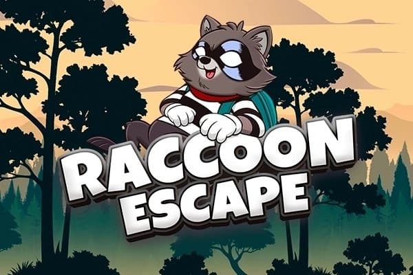 Raccoon Escape slot game by Crux Gaming
