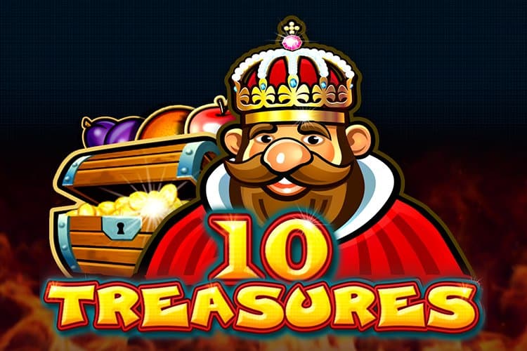 10 Treasures slot game by CT Interactive
