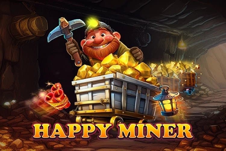 Happy Miner slot game by CT Interactive