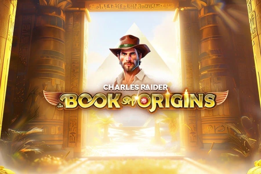 Charles Raider & The Book of Origins slot game by Darwin Gaming