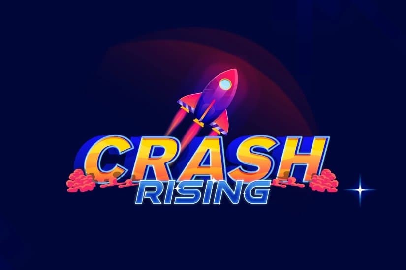 Crash Rising slot game by Darwin Gaming